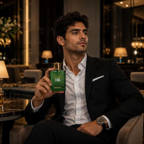 Image 7 of RAYHAAN Jungle Vibe Eau De Parfum for Men | Fresh Green Woody Aromatic Fragrance | Long-Lasting Perfume Spray