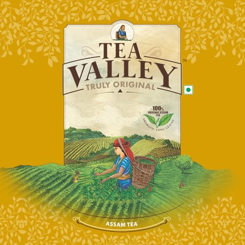 Image 6 of Tea Valley Truly Original Assam Tea, Loose Leaf, 100% Pure Long Leaf Blend, Strong & Aromatic, 1 kg