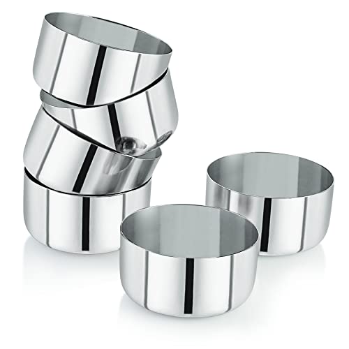 Image 2 of neelam Stainless Steel Sadi Vati Set of 6, 300 ml