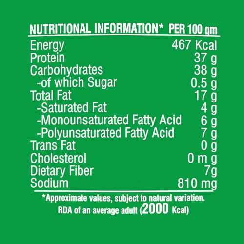 Image 6 of Roasty Tasty Roasted Soy Nuts Snacks Pack of 2 (150g each)