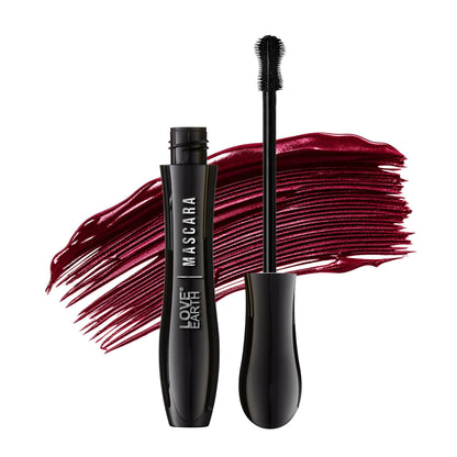 Image 1 of 8 ml for the product Love Earth Lash Max Mascara - Voluminous Lengthening & Waterproof- Burdundy