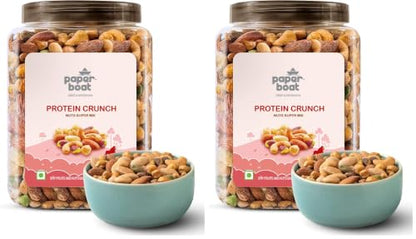 Image 2 of 1 kg (Pack of 2) for the product Paper Boat Protein Crunch, Premium Dry Fruit Mix