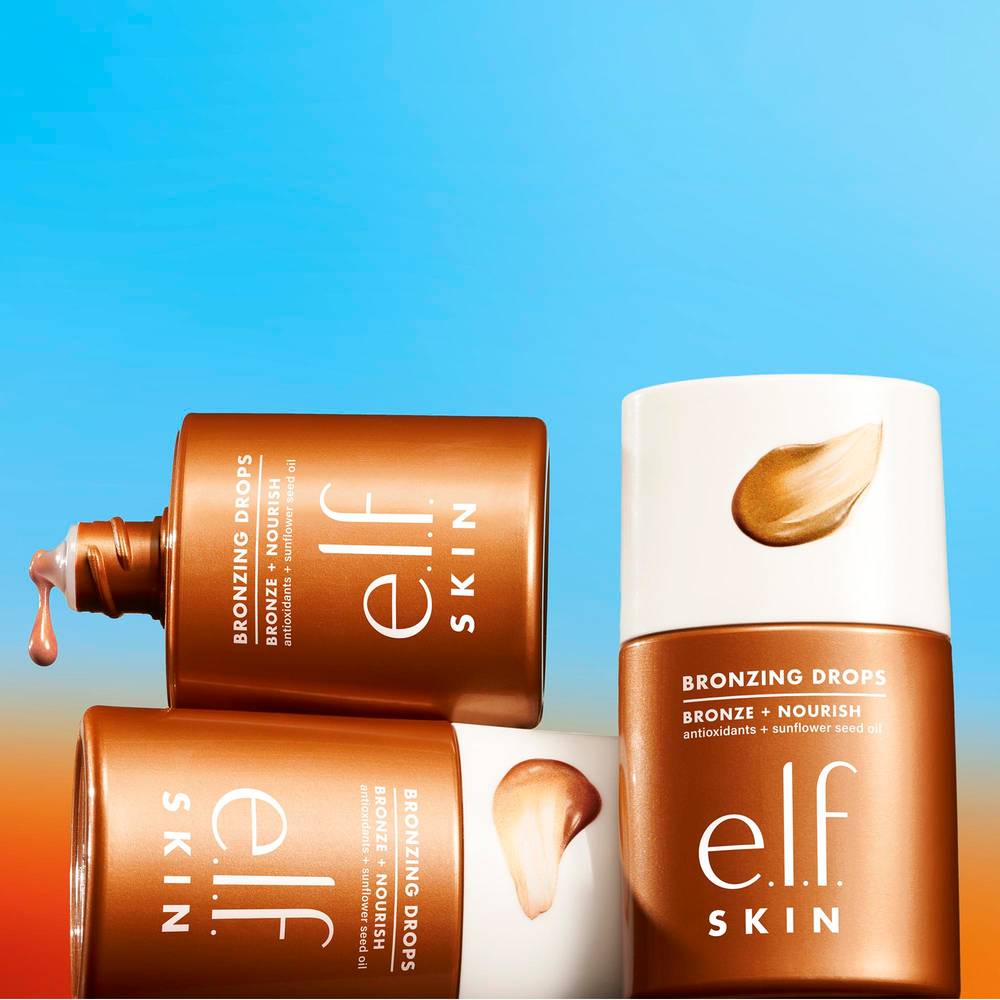 Image 9 of e.l.f. Cosmetics Bronzing Drops- Pure Gold