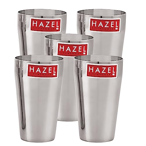 Image 19 of Set of 5 / Lassi Glass, 750 ML for the product HAZEL Stainless Steel Glasses
