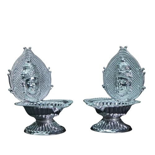 Image 1 of Default Title for the product Dista Silvers Balaji Diya 57.87g