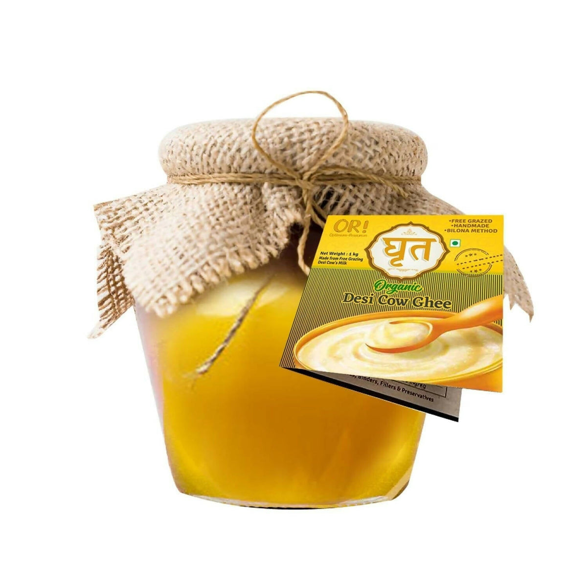 Image 1 of Or Optimum Resources Cow Ghee | Cow Ghee, Tradionally Hand-Cured Churned and Vedic Bilona Method