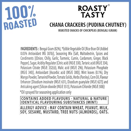 Image 7 of Roasty Tasty Chana Cracker Pudina Chutney 200G Pack of 2