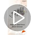 Image 2 of neelam Stainless Steel Dinner Set 101 Pieces