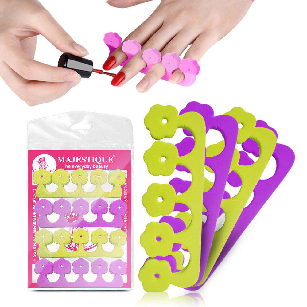 Image 1 of 4N for the product Majestique Foot Finger Separator - Premium Pedicure Tool Kit