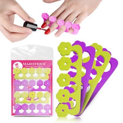 Image 1 of 4N for the product Majestique Foot Finger Separator - Premium Pedicure Tool Kit