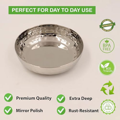 Image 5 of Spillbox Hammered Halwa Plate-6