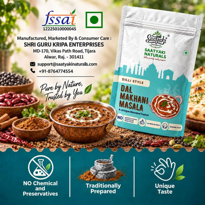 Image 9 of SAATYAKI NATURALS Dal Makhani Masala