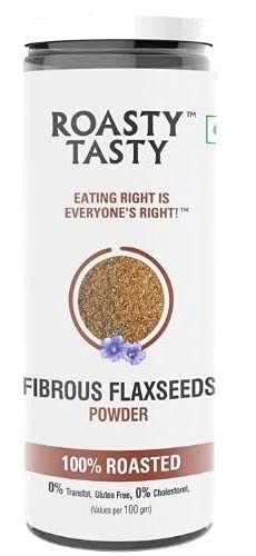 Image 2 of Powder / 150 g (Pack of 1) for the product Roasty Tasty Flaxseeds Powder