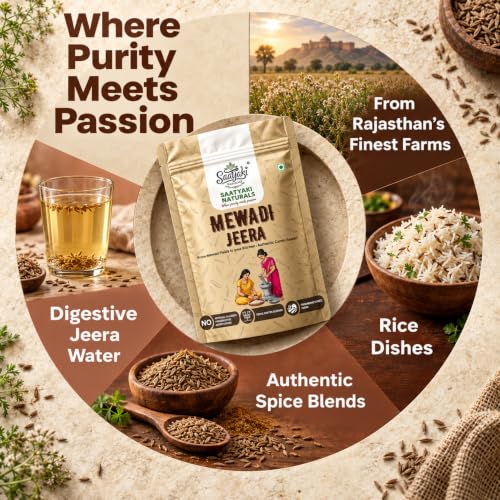 Image 9 of SAATYAKI NATURALS Organic Cumin Seeds