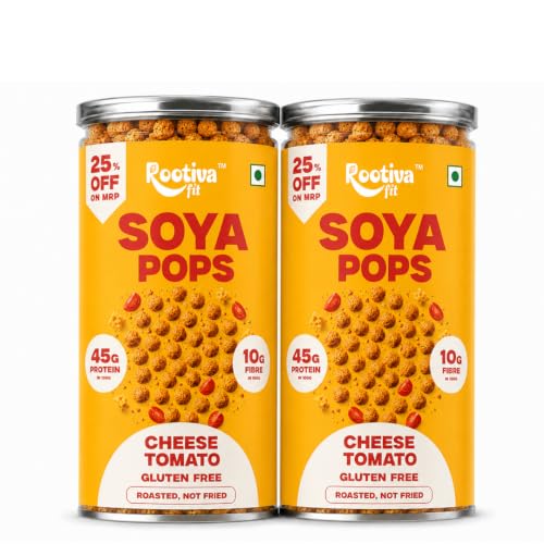 Image 9 of Cheese Tomato / 120 g (Pack of 2) for the product ROOTIVAFIT Soya Pops