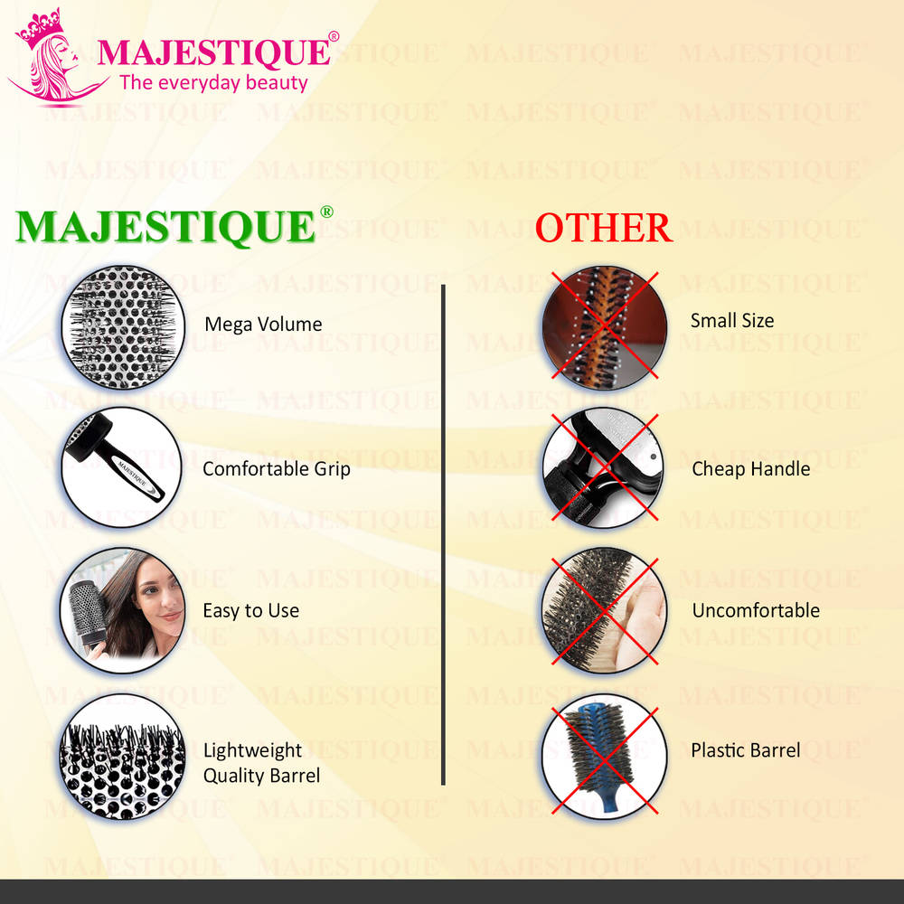 Image 5 of Majestique Extra Large Blow Dryer Brush