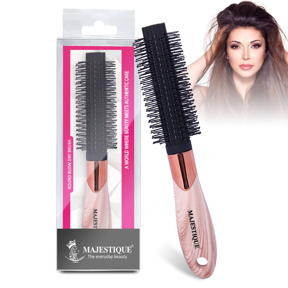 Image 1 of 1 pc for the product Majestique Roller Hair Brush - Bio-Friendly for Blow Drying & Hair Styling