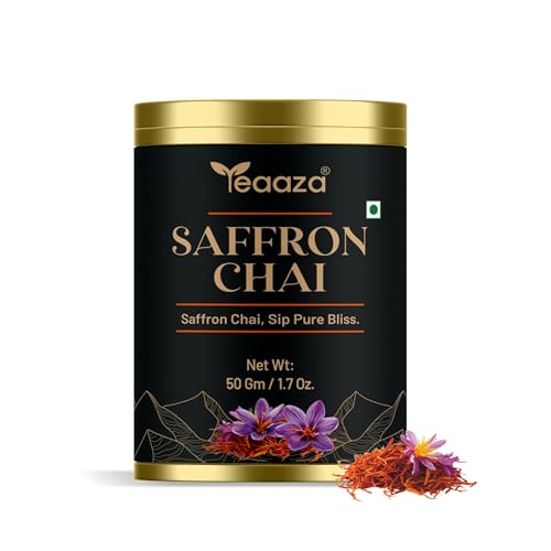 Image 1 of 50 Gram / Pack of 1 for the product Teaaza Saffron Chai-50 Grams