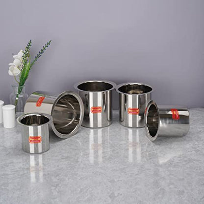 Image 10 of Sumeet Stainless Steel Ganj Milk Boiler Milk Pot Long Tapeli