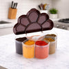 Image 1 of Default Title for the product HomeWiz 6 Section Masala Box Cloud Shape 1600ml