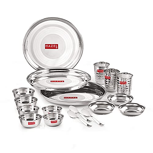Image 6 of 18 / Designer for the product HAZEL Stainless Steel Dinner Set