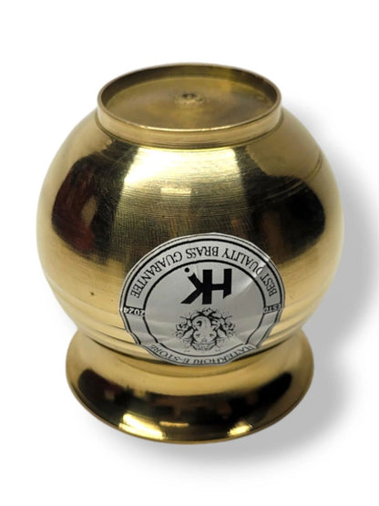 Image 2 of HATEKHORI Brass Mangal Kalash