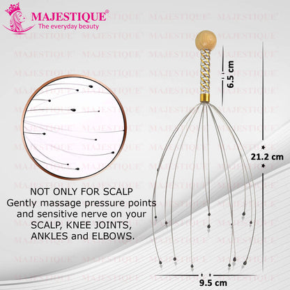 Image 2 of Majestique Scalp Massager for Handheld Head Massage Tingle - Stress Relief - Color May Vary