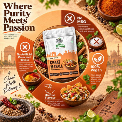 Image 10 of SAATYAKI NATURALS Dilli Chaat Masala