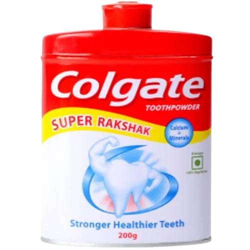 Image 1 of 200 gm / Pack of 1 for the product Colgate Tooth Powder With Calcium & Minerals
