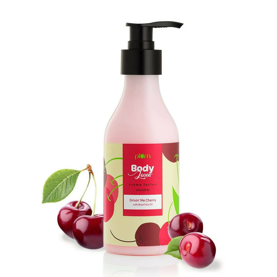 Image 1 of 240 ml / Pack of 1 for the product Plum BodyLovin’ Drivin’ Me Cherry Smoothie (Crème Lotion)