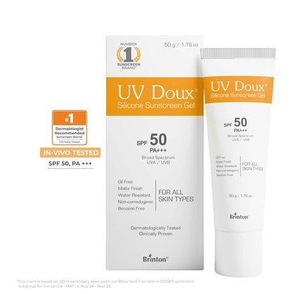 Image 3 of Brinton UV Doux Silicone Sunscreen Gel SPF 50 PA+++