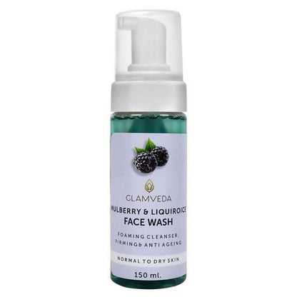 Image 1 of 150 ml for the product Glamveda Mulberry & Liquiroice Brightening Face Wash