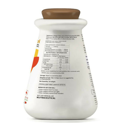 Image 2 of MyFitFuel Salmon Fish Oil Omega 3 1000mg Capsules