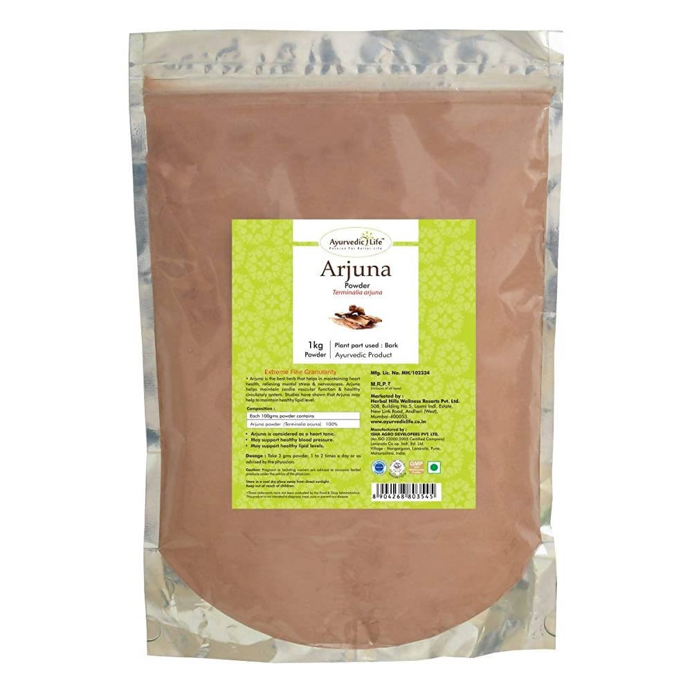 Image 1 of 1 kg for the product Ayurvedic Life Arjuna Powder