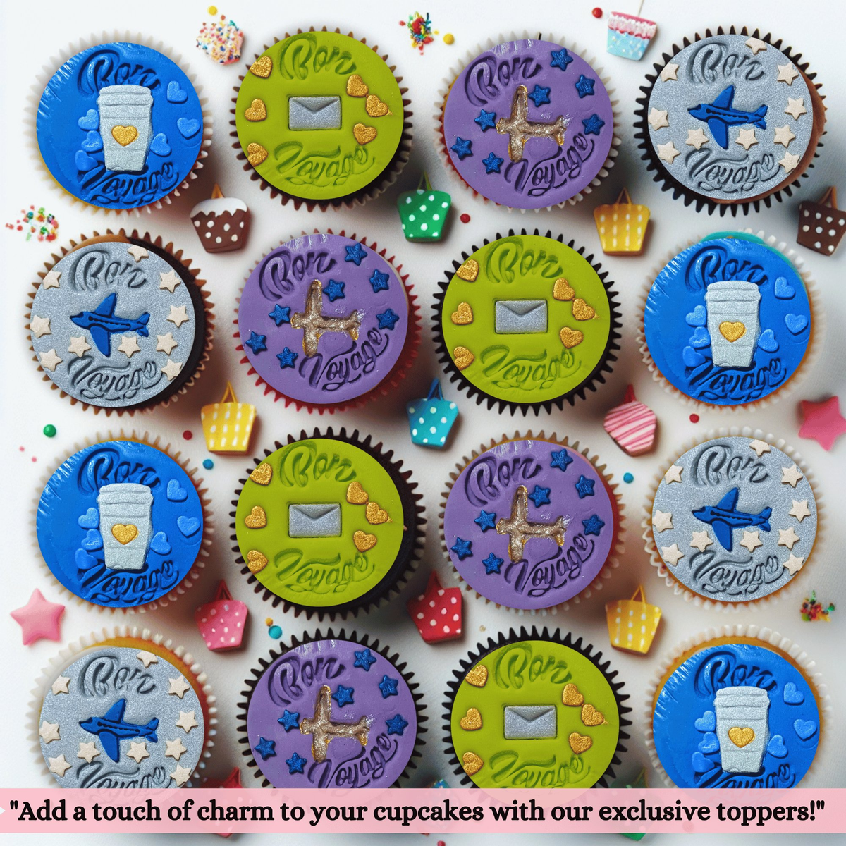 Image 6 of Confect Bon Voyage | Edible Celebration Topper