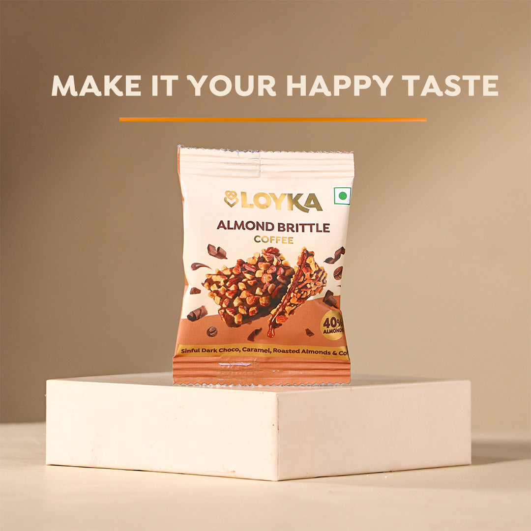 Image 3 of Loyka Almond Brittle Coffee 14 Pcs Box