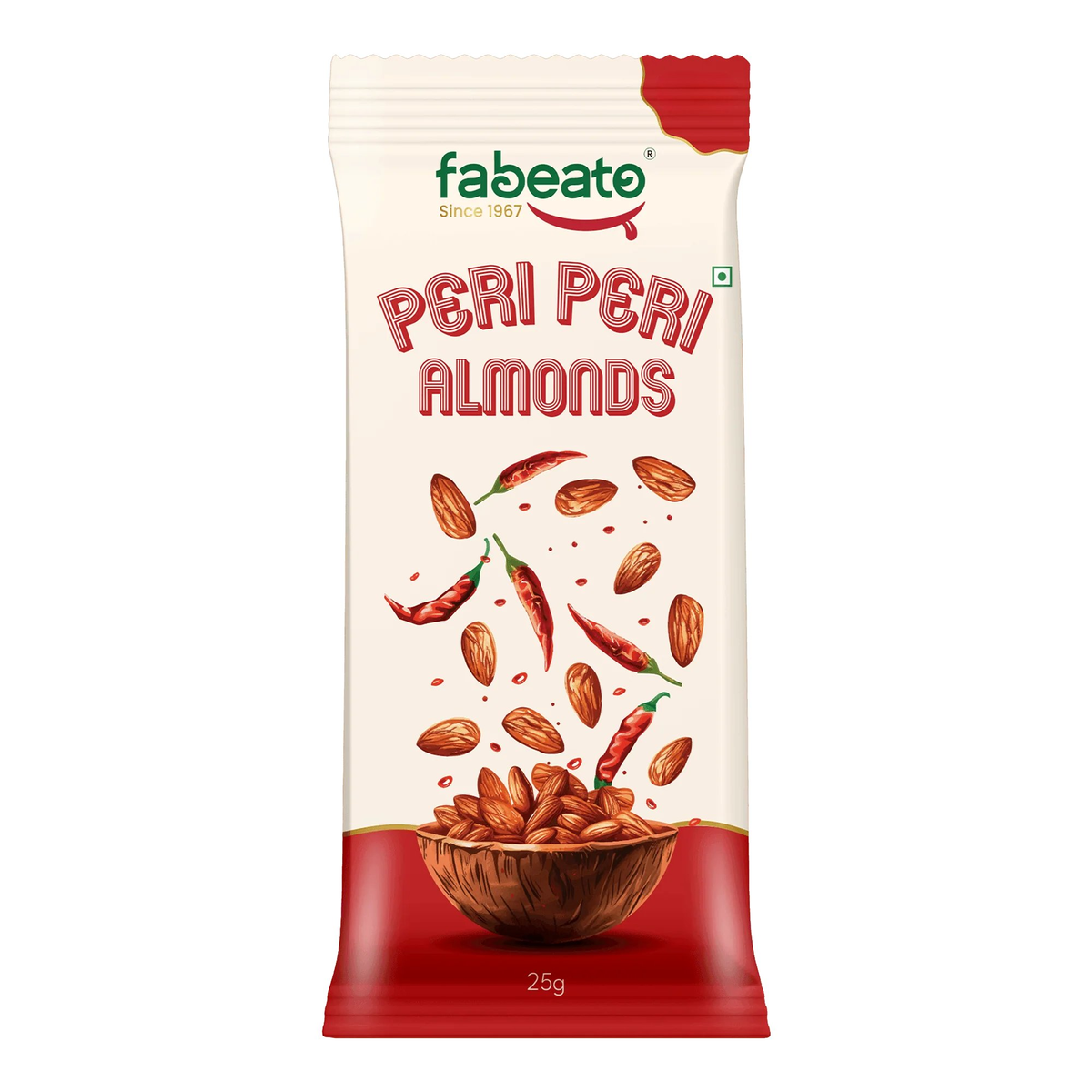 Image 1 of Fabeato Munch on the Go Snack Premium Peri Peri Almonds
