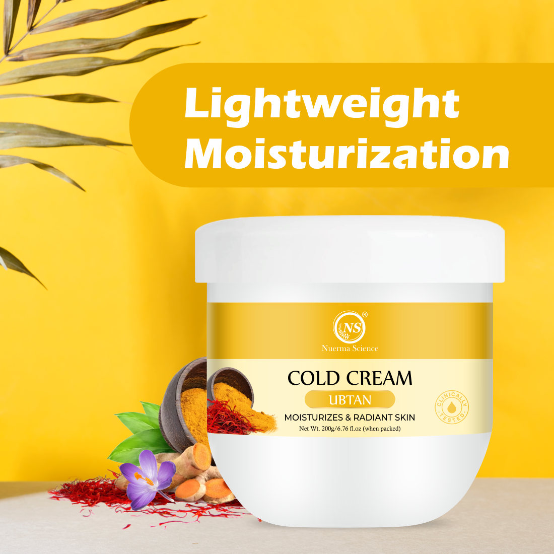 Image 2 of Nuerma Science Ubtan Cold Cream for Moisturizing & Glowing Skin