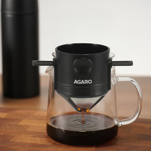 Image 7 of AGARO Pour Over Coffee Maker with Double Mesh Filter