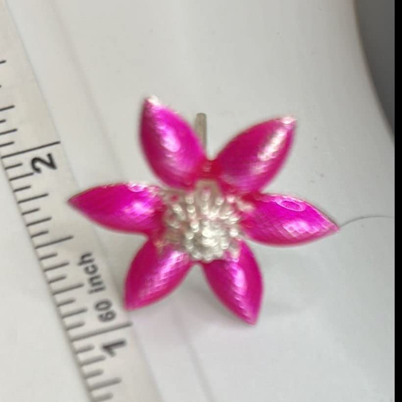 Image 3 of Dista Silvers Enamel Pink Flowers 5g (Pack of 2)