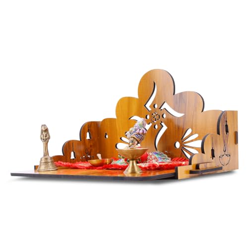 Image 4 of Small-6 for the product Sehaz Artworks Pooja Mandir for Home