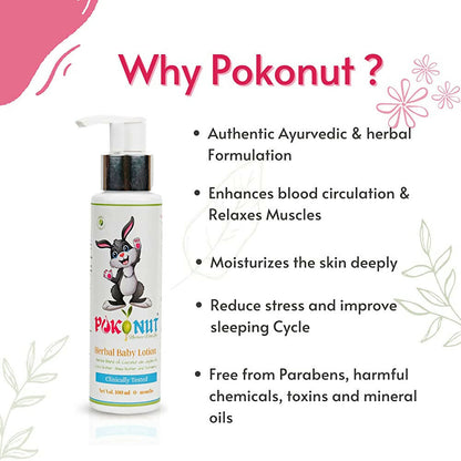 Image 4 of Pokonut Herbal Nourishing Baby Face And Body Lotion