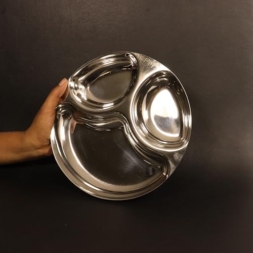 Image 11 of Spillbox Stainless Steel Tiffin Plate