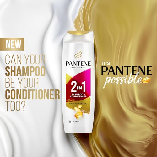 Image 5 of Pantene 2 in 1 Anti Hair Fall Shampoo + Conditioner, 340 ml