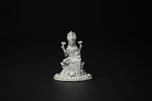 Image 1 of Default Title for the product Dista Silvers Lakshmi Idol 31.98grams