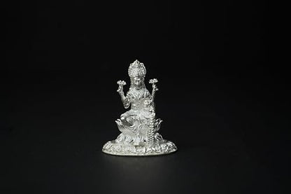 Image 1 of Default Title for the product Dista Silvers Lakshmi Idol 31.98grams