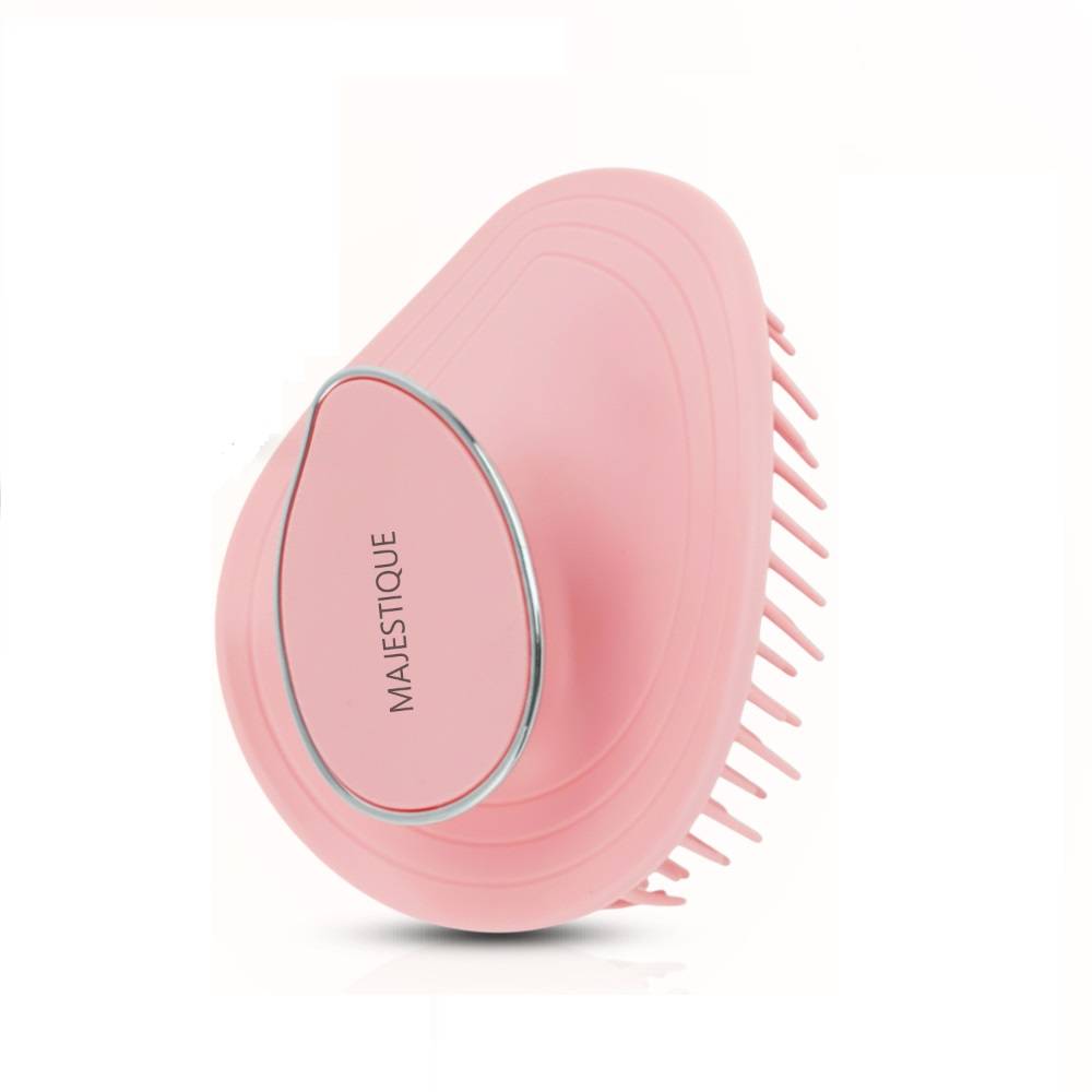 Image 7 of Majestique Leaf Shape Scalp Massager Hair Brush