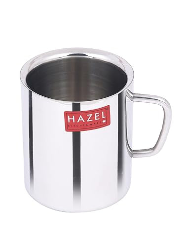 Image 1 of Default Title for the product HAZEL Stainless Steel Double Wall Green Tea Coffee Big Sobar Mug, 210 ml