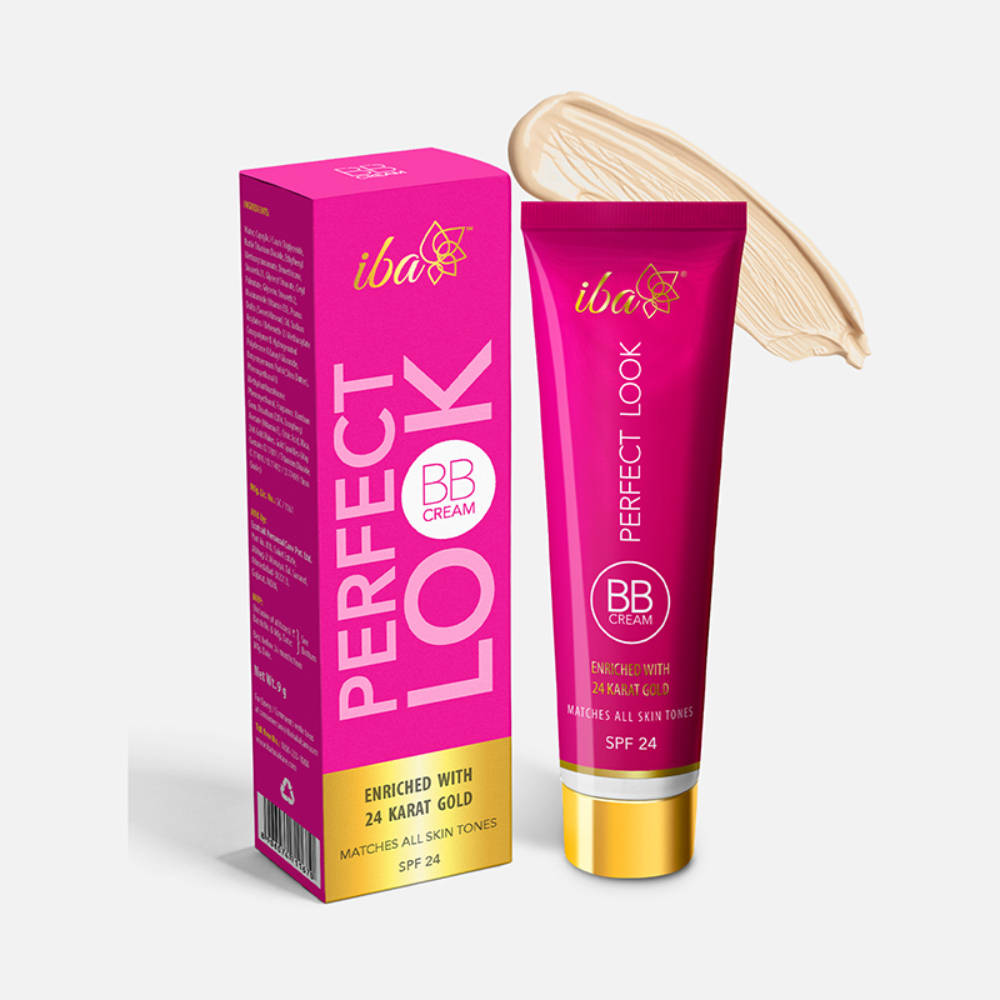 Image 1 of 30gm for the product Iba Perfect Look Bb Cream With 24 Karat Gold (light Shade)