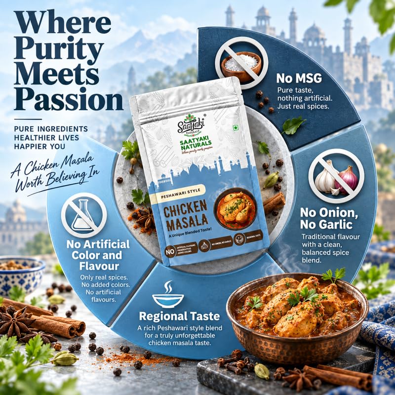Image 9 of SAATYAKI NATURALS Peshawari Chicken Masala